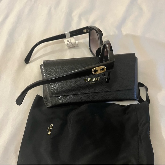 New Celine Eyewear Maillon Triomphe Sunglasses $420 - Picture 10 of 16